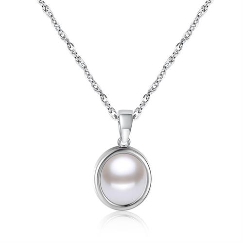 stainless steel necklace	custom necklace	pearl necklace	necklaces for women	silver necklace	pendants for necklace	freshwater pearl necklace	women necklace