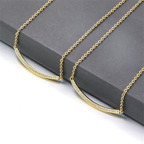 stainless steel necklace	custom necklace	necklaces for women	gold necklace	gold plated necklace	diamond necklace	18k gold necklace	pendant necklace