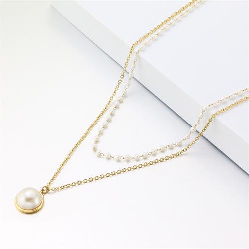 stainless steel necklace	custom necklace	pendants for necklace	pearl necklace	20k gold necklace	layered necklace	freshwater pearl necklace	necklaces for women wholesale