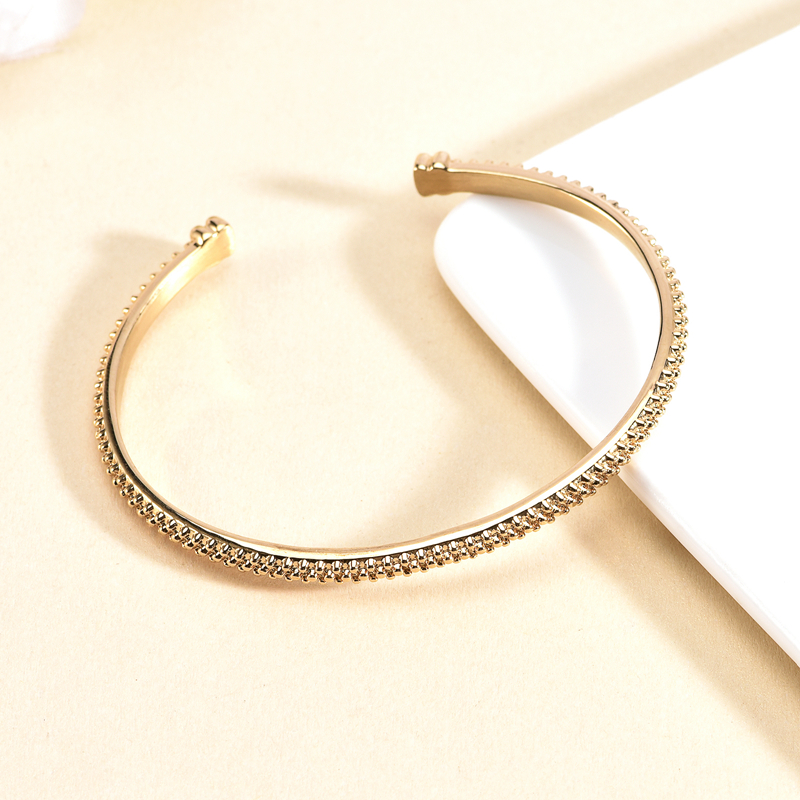 Gold Color Open Bangles for Women