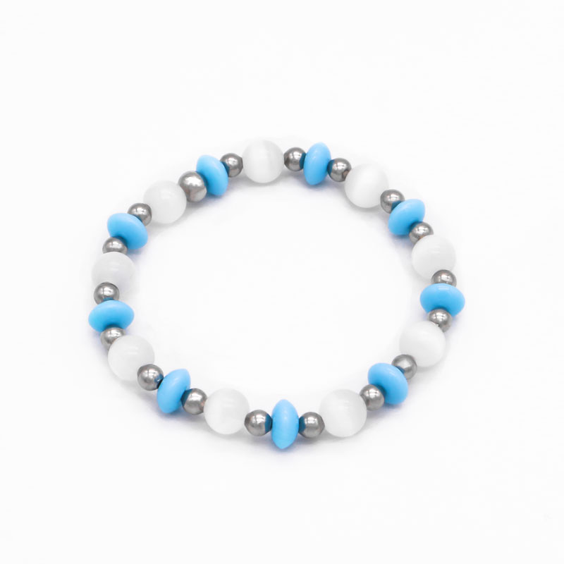 Custom Elastic Opal Beaded Jewelry bracelet for Women